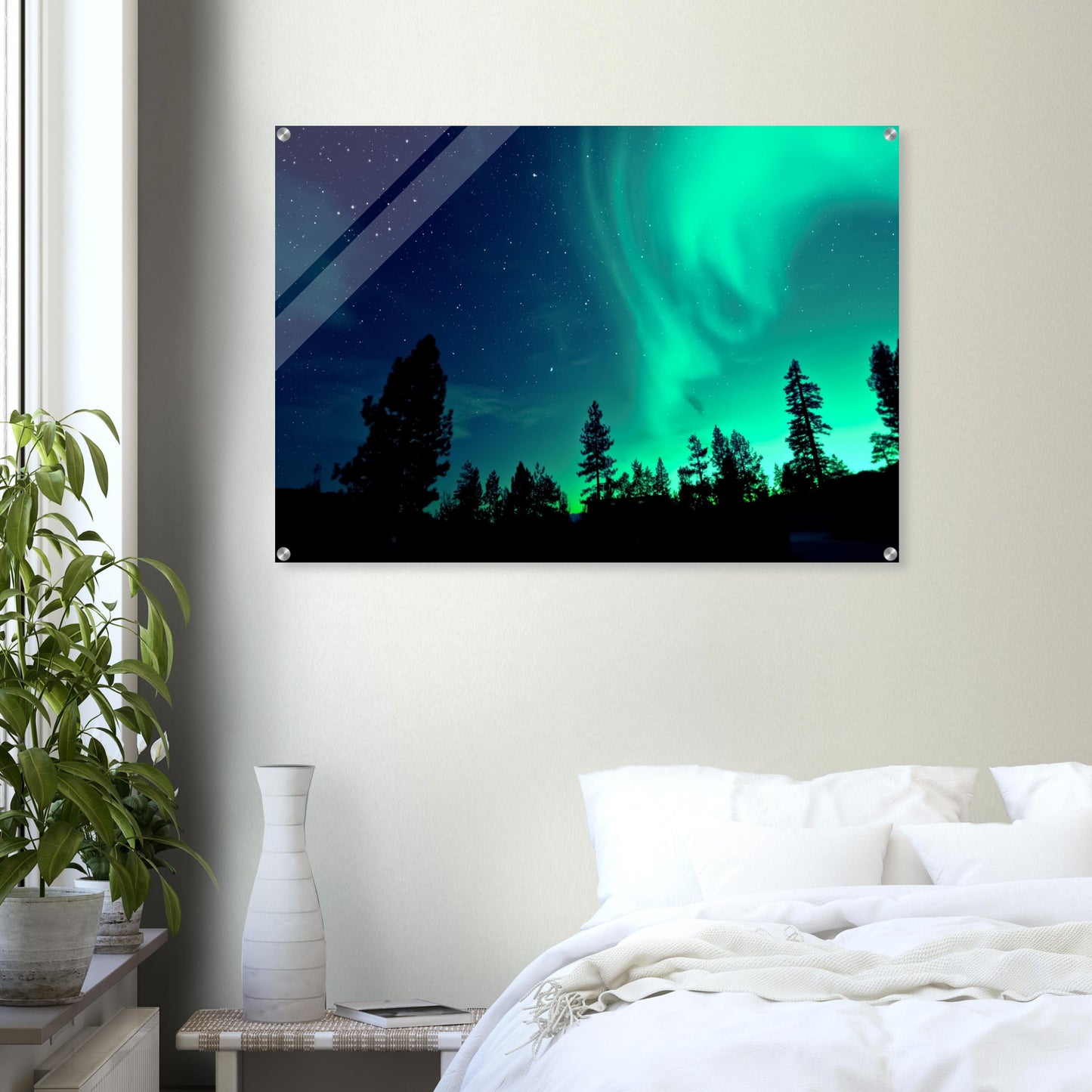 Unique Aurora Borealis Acrylic Prints - Multi Size Personalized Northern Light View - Modern Wall Art - Perfect Aurora Lovers Gift 10