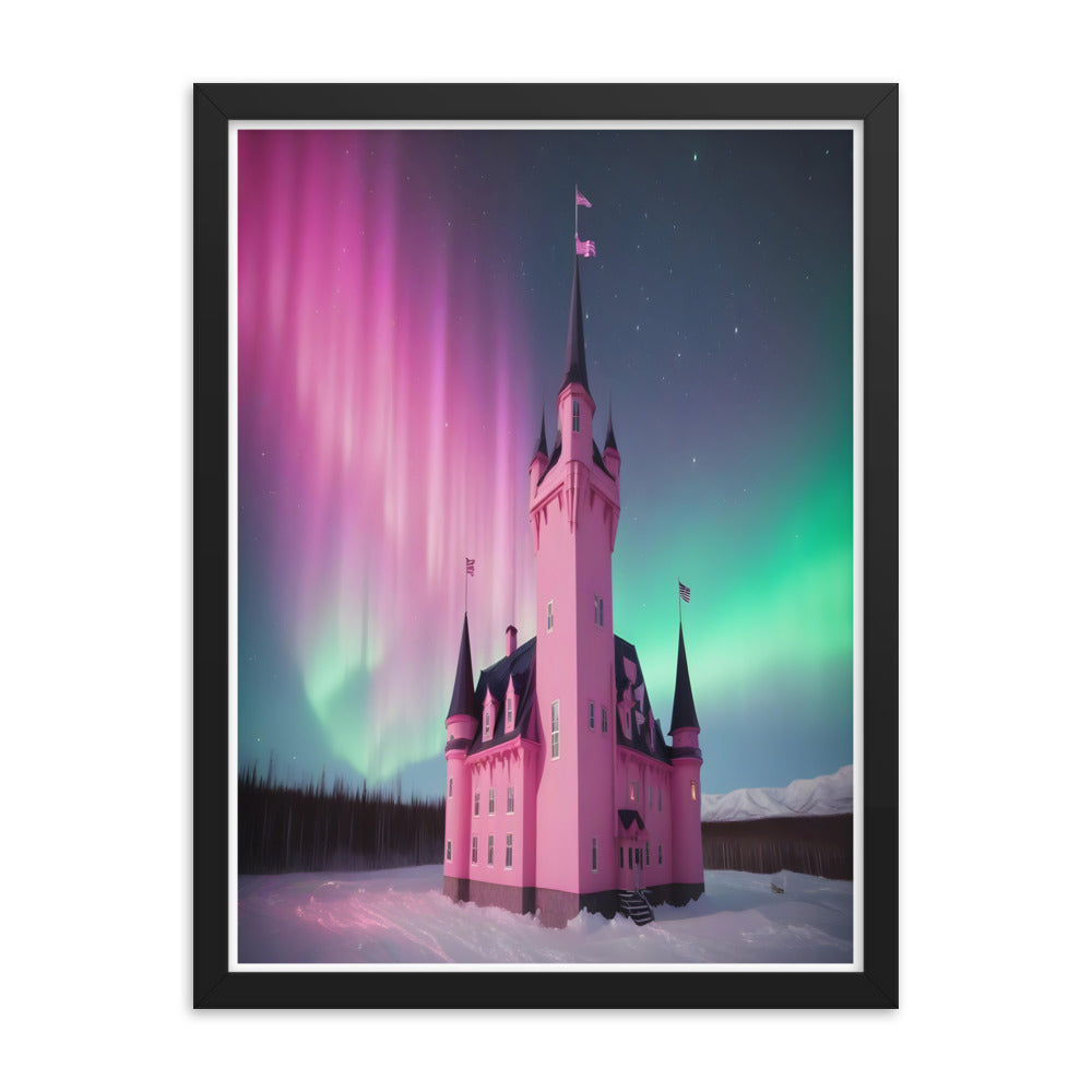 Enchanting Aurora Borealis Framed Posters - Multi Size Personalized Northern Light View - Modern Wall Art - Perfect Aurora Lovers Gift 22
