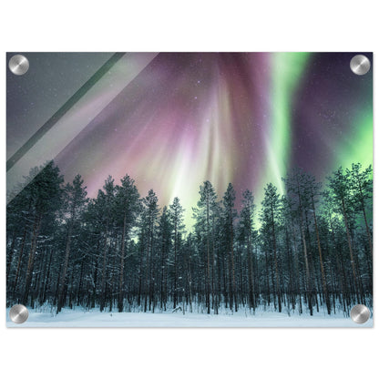 Unique Aurora Borealis Acrylic Prints - Multi Size Personalized Northern Light View - Modern Wall Art - Perfect Aurora Lovers Gift 12